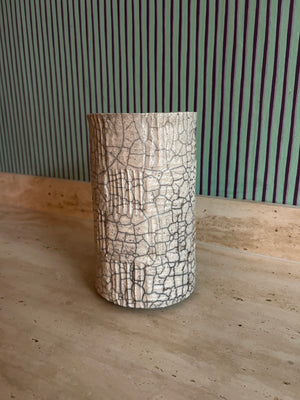 Raku vase by Mel Lennon nr. 3