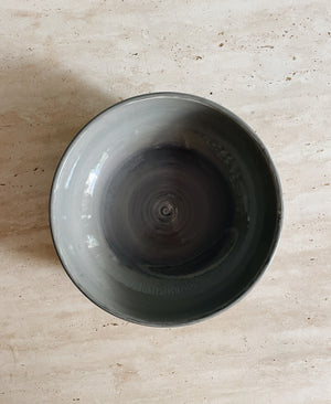 Swirl bowl grey