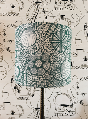 Lampshade in Fermoie fabric