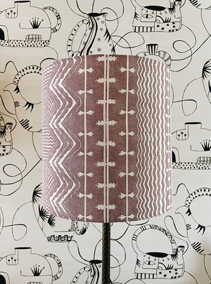 Lampshade in Fermoie fabric