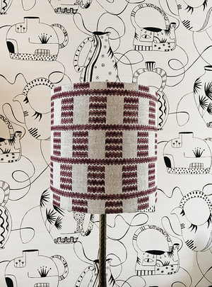 Lampshade in Fermoie fabric