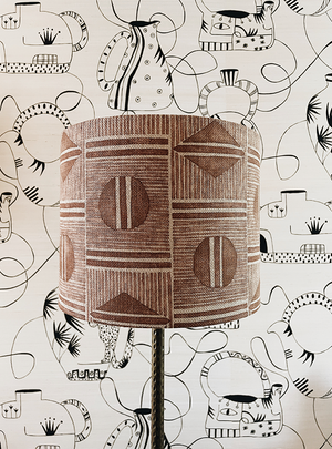 Lampshade in Mark Alexander fabric